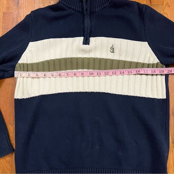 Vintage Nautica 1/4 Zip Pullover men’s medium - Picture 4 of 4